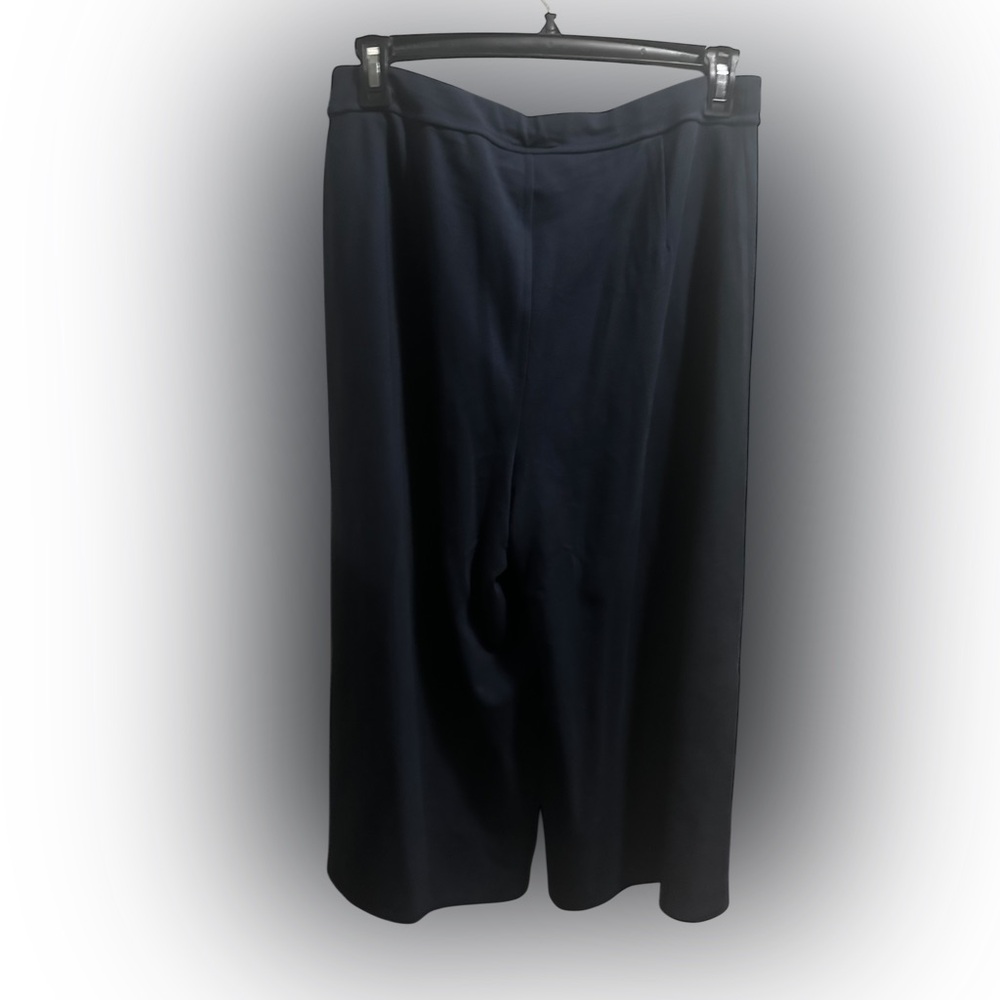 J. Jill Navy Blue Wide leg Gauchos size XLP NWOT - Picture 5 of 5